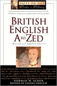 British English, A to Zed