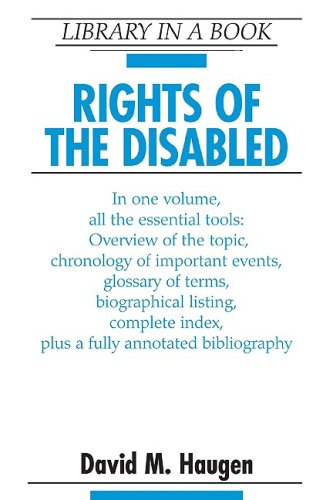 Rights of the Disabled