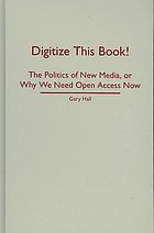 Digitize This Book!