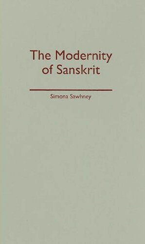 The Modernity of Sanskrit