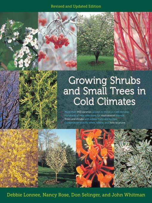 Growing Shrubs and Small Trees in Cold Climates