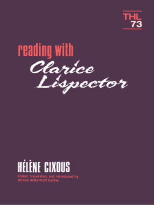 Reading With Clarice Lispector