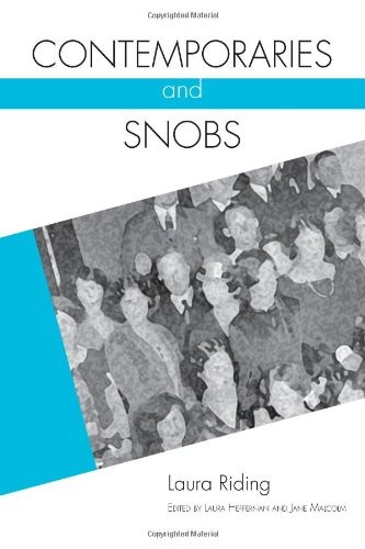 Contemporaries and Snobs