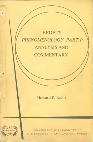 Hegel's Phenomenology, Part 1