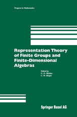 Representation Theory Of Finite Groups And Finite Dimensional Algebras