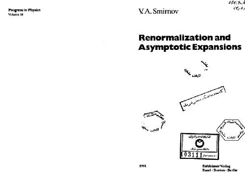 Renormalization and Asymptotic Expansions