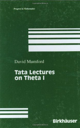 Tata Lectures on Theta I