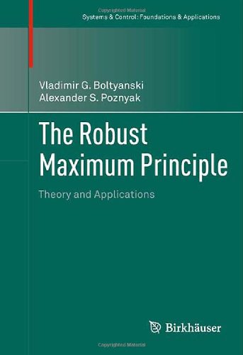 The Robust Maximum Principle