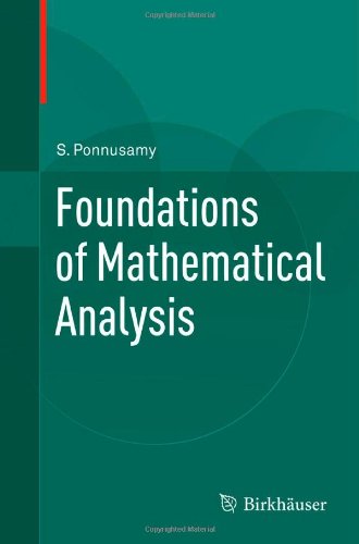 Foundations of Mathematical Analysis