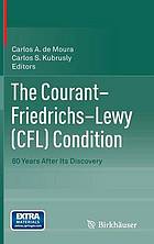 The Courant-Friedrichs-Lewy (Cfl) Condition