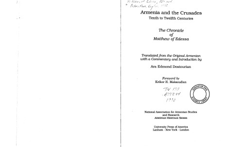 Armenia and the Crusades