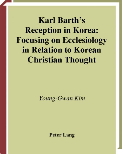 Karl Barth's Reception in Korea