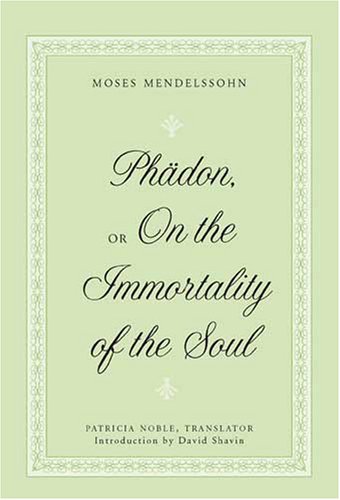 Phädon, or On the Immortality of the Soul