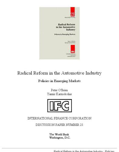 Radical Reform in the Automotive Industry