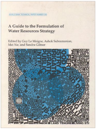 A Guide to the Formulation of Water Resources Strategy