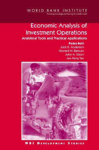 Economic Analysis of Investment Operations