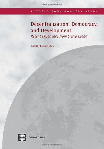 Decentralization, Democracy and Development