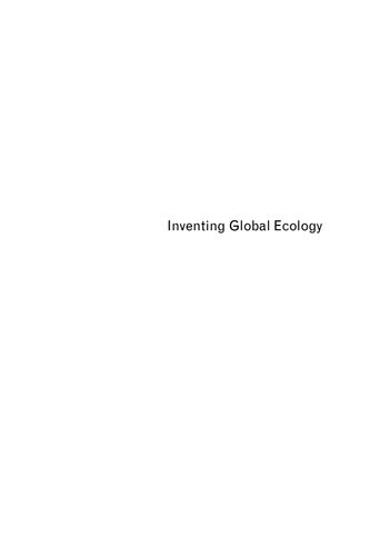 Inventing Global Ecology