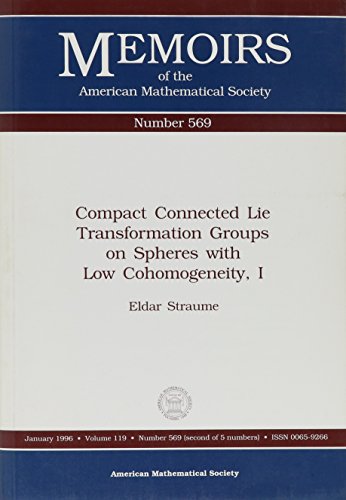 Compact Connected Lie Transformation Groups on Spheres with Low Cohomogeneity