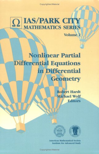 Nonlinear Partial Differential Equations In Differential Geometry