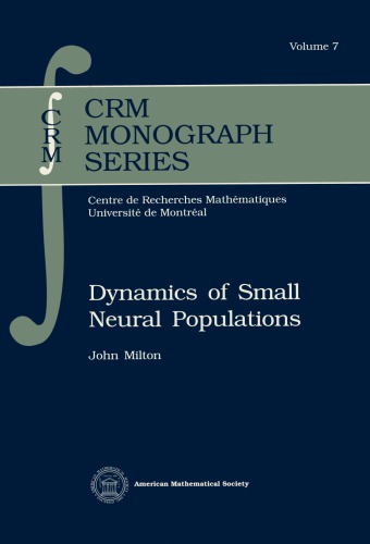 Dynamics Of Small Neural Populations