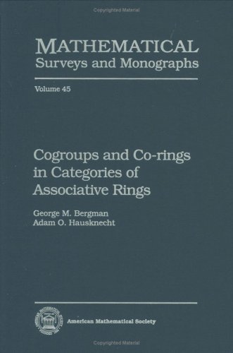 Cogroups and Co-Rings in Categories of Associative Rings