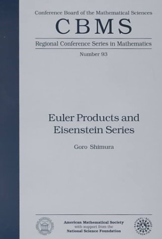 Euler Products &amp; Eisenstein Series