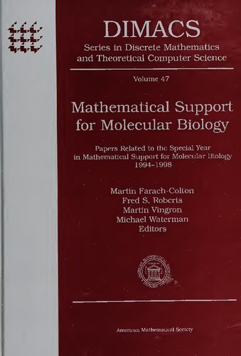 Mathematical Support For Molecular Biology