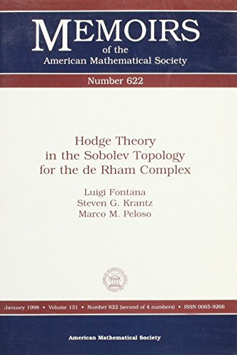 Hodge Theory in the Sobolev Topology for the de Rham Complex