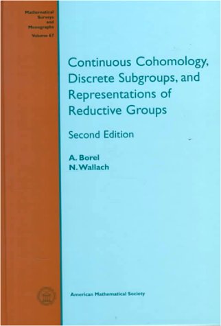 Continuous Cohomology, Discrete Subgroups, And Representations Of Reductive Groups