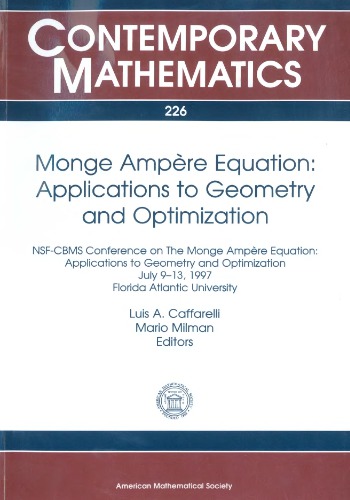 Monge Ampère Equation