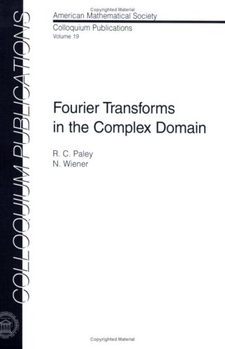 Fourier Transforms in the Complex Domain