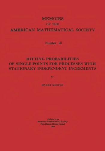 Hitting probabilities of single points for processes with stationary independent increments