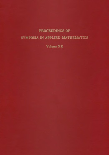 The influence of computing on mathematical research and education : [proceedings