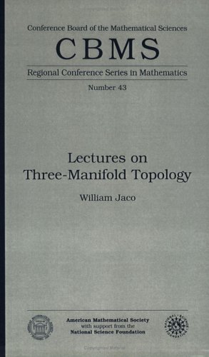 Lectures On Three Manifold Topology