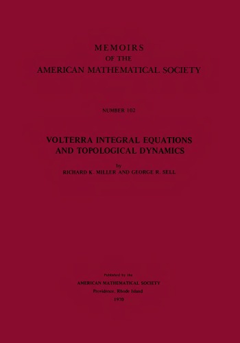 Volterra Integral Equations And Topological Dynamics