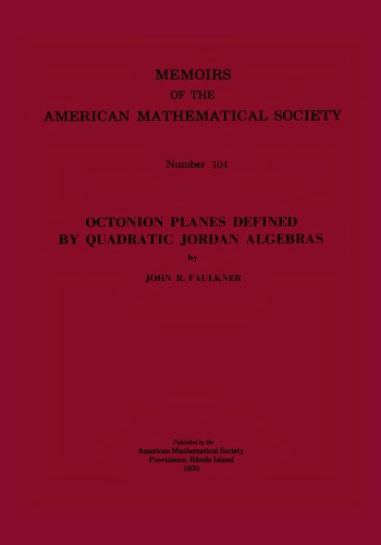 Octonion Planes Defined by Quadratic Jordan Algebras