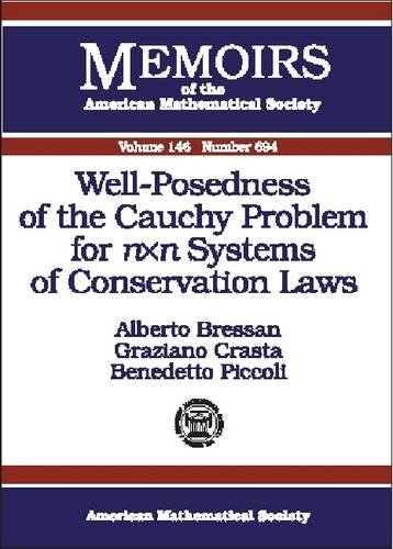 Well-Posedness of the Cauchy Problem for N Times N Systems of Conservation