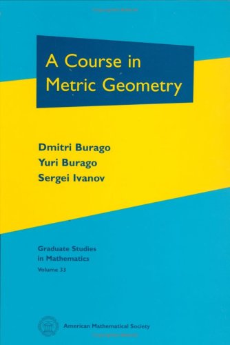 A Course in Metric Geometry.