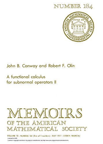 A Functional Calculus For Subnormal Operators Ii