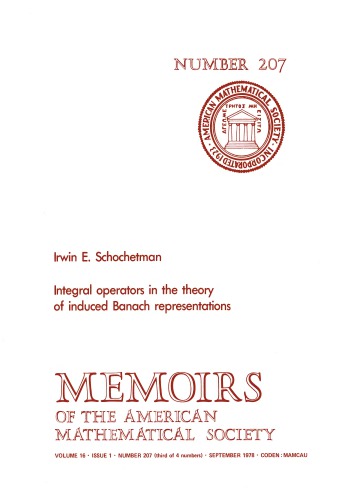 Integral Operators In The Theory Of Induced Banach Representations