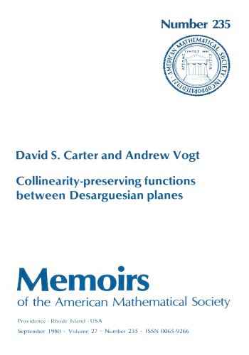 Collinearity Preserving Functions Between Desarguesian Planes