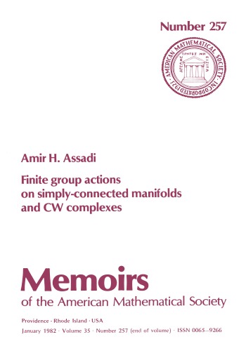 Finite group actions on simply-connected manifolds and CW complexes