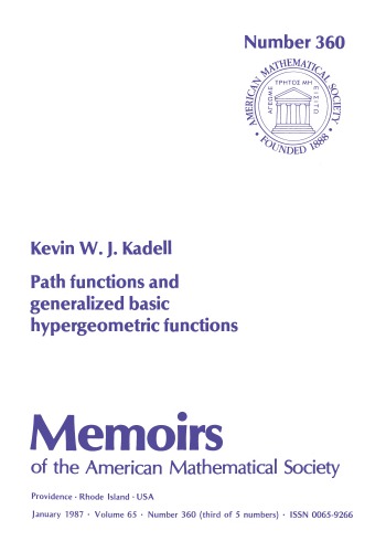 Path Functions And Generalized Basic Hypergeometric Functions