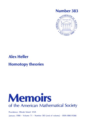 Homotopy theories