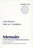 Index for C-Subalgebras (Memoirs of the American Mathematical Society)