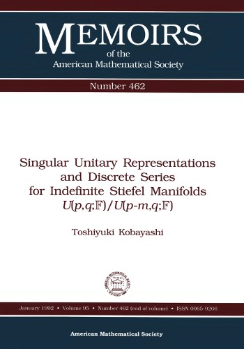 Singular Unitary Representations and Discrete Series for Indefinite Stiefel