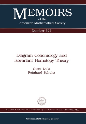 Diagram Cohomology And Isovariant Homotopy Theory