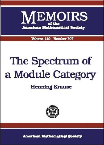 The Spectrum Of A Module Category