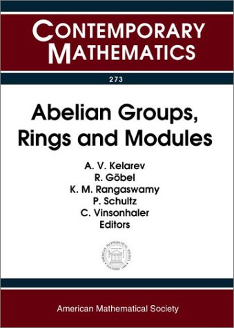 Abelian Groups, Rings and Modules